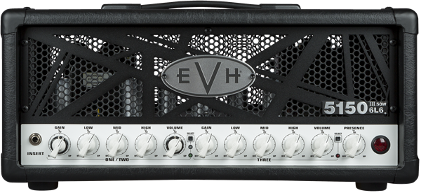 EVH 5150 III 50W HEAD 6L6 BLACK