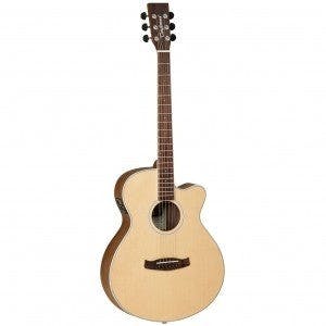 Tanglewood Discovery Super Folk Natural PW w/cutaway and EQ