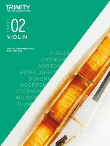 Trinity College London: Violin Grade 2 Exam pieces 2020-2023
