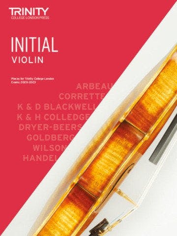 Trinity College London: Violin Initial Exam pieces 2020-2023