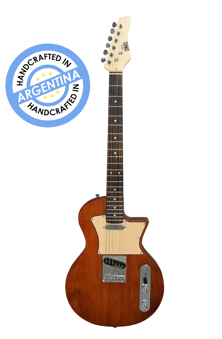 Newen Les Paul electric guitar in Cedrum
