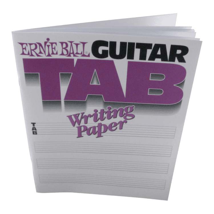 Guitar Tab Writing Paper