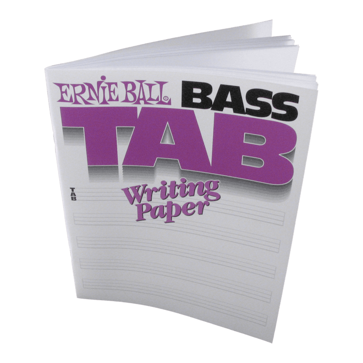 Bass Tab Writing Paper